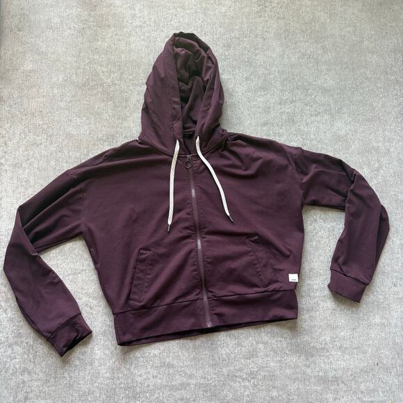 Vuori Jackets & Blazers - Vuori Modern Halo Full Zip in Maroon